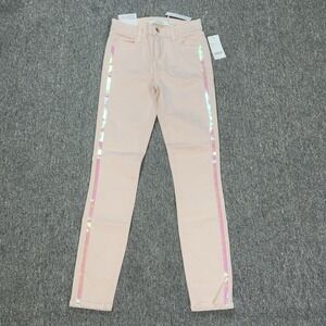 J Brand Alana High Rise Crop Skinny Jeans Women's Sz 23 Fragment Photo Ready NWT